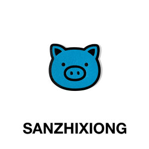 SANZHIXIONG | Pig Zodiac Pattern Genuine Leather Car Aromatherapy Clip For Car Vents Long-lasting Fragrance