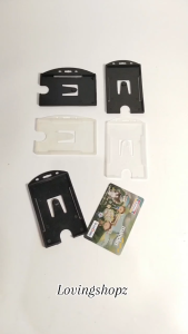 Tempat Id Card Plastik 2 Kartu per 3 pcs