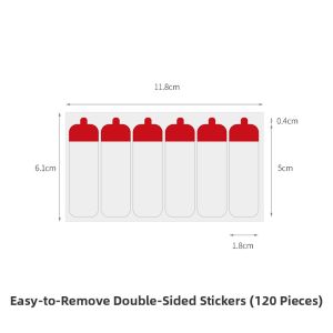 FaSoLa | High Adhesion Wall Mounting Tape Transparent Waterproof No Residue