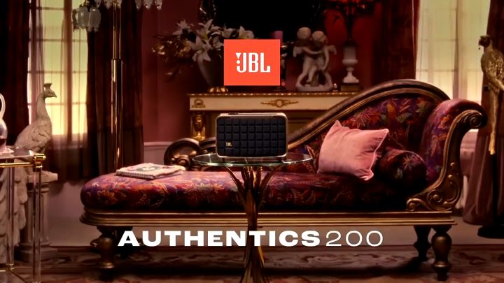 JBL Authentics 200 Wi-Fi and Bluetooth Speaker Black ลำโพงไร้สาย by Pro Gadgets
