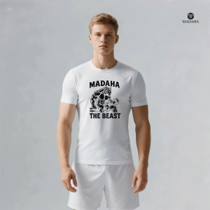 Madaha Kaos Baju Dry fit Jersey Olahraga Fitness The Beast