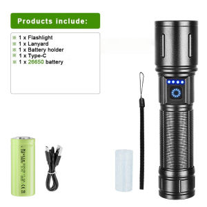 2026 NEW 78000000LM Ultra Bright LED Flashlights Most Powerful Portable Lamp Rechargeable Torch Light Outdoor Camping Lantern
