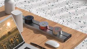 Ổ cắm điện quốc tế di động đường ray trượt ổ cắm năm lỗ gắn trên bề mặt đường ray dẫn hướng đa chức năng cho bếp phòng ngủ bàn làm việc