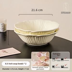 Highly Aesthetic Glazed Ceramic Tableware Set