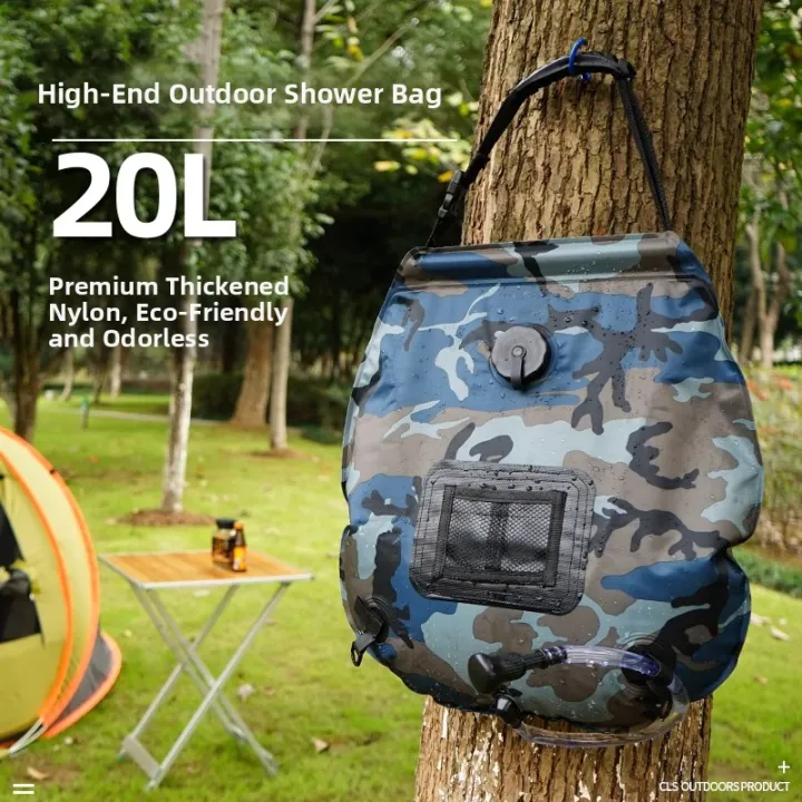 20L Solar-Heated Shower Bag