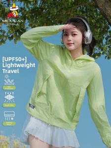 Mexican | UV Protection Light Ice Silk Summer Sunscreen Coat