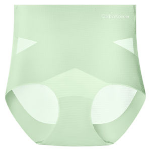 CarbinKoneer | CarbinKoneer High Waist Abdomen Control Ice Silk Triangle Shorts Womens Underwear Seamless Butt Lifting Gift Box Spring 2025