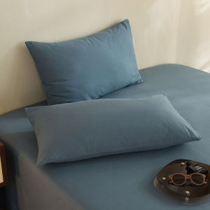 Thickened Pure Cotton Flannel Pillowcase Duvet Cover for Students Home Use Autumn And Winter Single Person Bedding