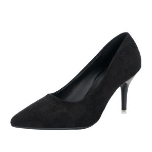 Giày Cao Gót Đế Mỏng Màu Trơn Mũi Nhọn Đế Cao Su Đế Cao 3-5cm Thời Trang Thường Ngày Cho Nữ Mùa Xuân Thu