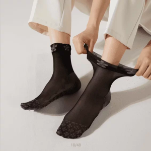 JIUSENNIAO | Non-slip Breathable Snag-resistant Comfortable Seamless Womens Stockings Mid-calf