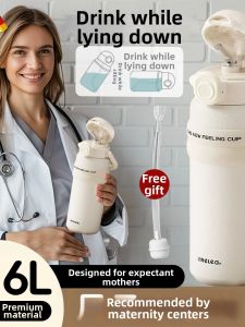 Pregnant Women Dedicated Sipping Thermos Cup with Gravity Ball