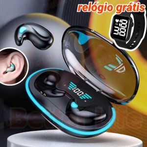 X55 Black Color Mini Earbuds Wireless Earphone For Sports Gaming And Sleep Bluetooth In-Ear Headphones With HIFI Stereo Sound He