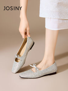 Josiny | Bride Wedding Mary Jane Shoes Soft Bottom