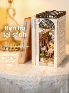 JINWUCHUANGYI | Arcade Date Style DIY House Childrens 3D Puzzle