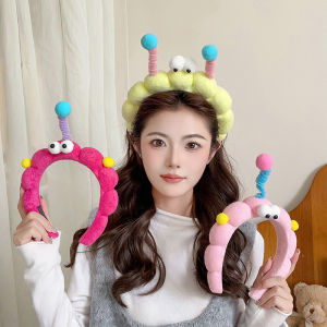 หมวกผมขนสัตว์น่ารักสำหรับเด็กผู้หญิง เครื่องประดับผมสไตล์เกาหลี หมวกผมสุดเก๋ หมวกผมสำหรับถ่ายภาพวันเกิด หมวกผมสไตล์ญี่ปุ่น