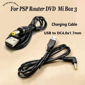 Cáp Chuyển Đổi Nguồn USB Sang DC 4.0x1.7mm 5V 1M Cho Máy Chơi Game PSP Bộ Định Tuyến DVD Hộp Xiaomi - Phụ Kiện Sạc