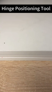 Quick Install Hinge Locator Cabinet Door Positioning Tool For Accurate Drilling and Alignment Home Woodworking Project