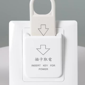 Magnetic Card Power Switch for Hotel Office Apartment Fireproof Key Insert 220V