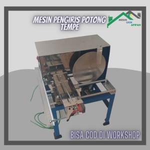 MESIN PENGIRIS TEMPE OTOMATIS | MESIN IRIS TEMPE | MESIN PERAJANG TEMPE MEMBUAT KRIPIK | MESIN PEMOTONG TEMPE | MESIN POTONG TEMPE SAGU
