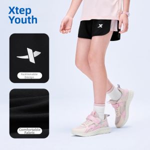 XTEP | Summer Girls Quick-Dry Sports Shorts Kids