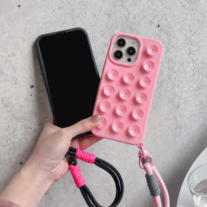 เคสโทรศัพท์ซิลิโคน Apple แบบติดผนัง ทนทาน ป้องกันการลื่น สีสันสดใส ดีไซน์เรียบง่าย ทนทานต่อการตกหล่น