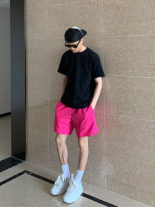 Quần Short Nam Ice Silk Nhanh Khô Mùa Hè Mỏng Ngoài Trời Thể Thao Quần Dài Năm Điểm Bãi Biển Quần Dài Thường Ngày Thoáng Khí