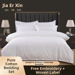 White Hotel Bedding Set Four-Piece