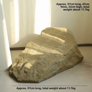 Simulated Stone Landscape Decorative Rock Glass Fiber