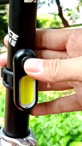 ROCKBROS PT-6005 Lampu Belakang Sepeda Bike Tail Clip Light Mini Lamp Bicycle Rechargeable Seatpost