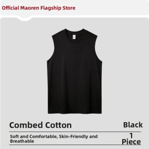 MiiOW | Cotton Wide Shoulder Mens Tank Top