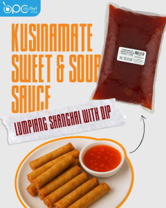 Kusinamate Sweet And Sour Sauce 1.5Kg ready to use sauce negosyo pack versatile for cooking marinade glaze coating consistent flavor