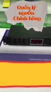 Quản lý nguồn chính hãng 8 cổng cắm bảo vệ thiết bị âm thanh hoàn hảo