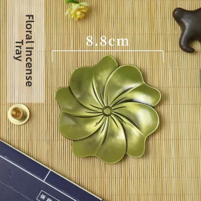 Mini Copper Gourd Incense Holder Multi-Pore Line Incense Stand Home Use Aromatherapy Furnace Accessories Incense Rack