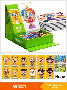 TONGMUXING | Educational Fun Princess Dress-up 3D Magnetic Puzzles