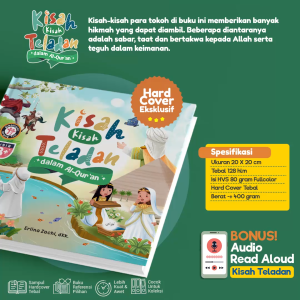 Buku Cerita Anak Islami Bergambar - Kisah-Kisah Teladan Dalam Al Quran Untuk Anak - Hard Cover