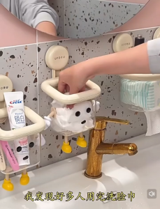 Household storage box for cute hands and feet dolls