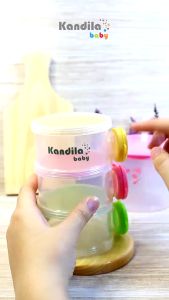 KANDILA Baby Milk Powder Container Tempat Susu Bubuk Bayi 3 Susun
