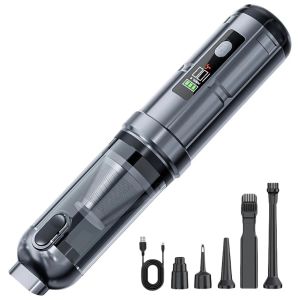 17000PA Car Vacuum Cleaner with Brushless Motor Handheld Vacuum Portable Cordless Compressed Air Duster for Car Home Office Pet