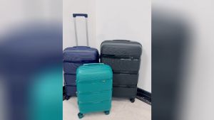 SEA CHOICE Koper PP Expandable 20/24/28 InciSuitcase Hardcase RinganTas Bagasi Travel dengan TSA Lock