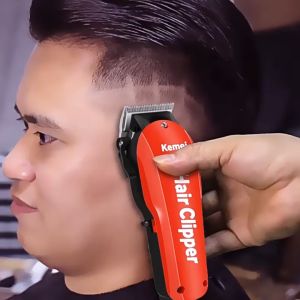 Alat Cukur Rambut Listrik di Cas Pro Clipper KM 706Z / Cordless Hasil Lebih Maksimal dengan Pisau 3mm