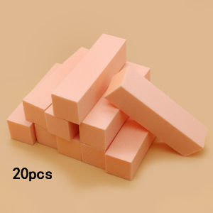 20pcs/lot Buffer Sanding Block Professional Nail Files Pedicure Manicure Polisher Nail Art Tools Polishing Mini Sponge File