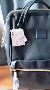 Anello ของแท้ 100% (มีป้ายกันปลอม) PU Leather Backpack กระเป๋าเป้สะพายหลัง เป้ รุ่นหนังพียู