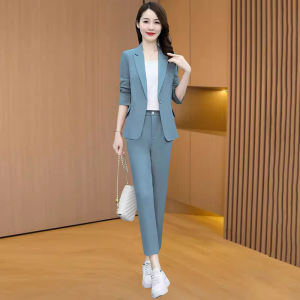 MAIMEI | Fashionable Professional Womens Suiting Set Small Size Elegant High-End Two-Piece Spring 2025 New Arrival Polyester Blend