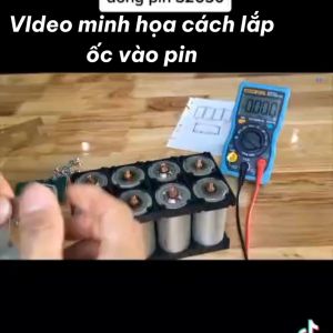 Bộ ốc vít M4 cho Pin sắt LifePO4 32650 pin đầu vít hàng cao cấp không rỉ có chặn ren (10 cặp đôi)