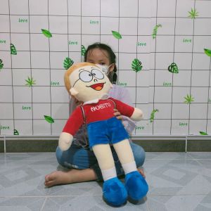 ĐỒ CHƠI NOBITA NHỒI BÔNG CHO BÉ TRAI SIZE LỚN MỀM MỊN NHIỀU MÀU