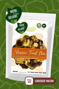 Classic Trail Mix Premium Mixed Nuts & Dried Fruits | Almonds Cashews Walnuts Cranberries Raisins | Healthy Snack 100g 250g 500g 1kg