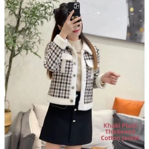 QIAOXIZI | Large Size Woolen Thickened Sweater Coat for Autumn and Winter