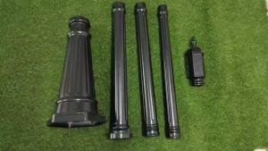 Rickyled เสาโคมสนาม +โคมไฟ UFO *สินค้าขายแยก* เสาสูงประมาณ 3 เมตร อลูมิเนียมหนาพิเศษ ทรง Classic สวย แข็งแรง ทนทาน ช่องต่อแบบเกลียว ติดตั้งง่าย โคมไฟ 55cm 1064 LED ติดสูง 12 เมตรได้