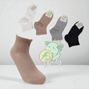 S10 Kaus Kaki Wanita Pria Sedang Diatas Mata Kaki Premium Motif Jaring
