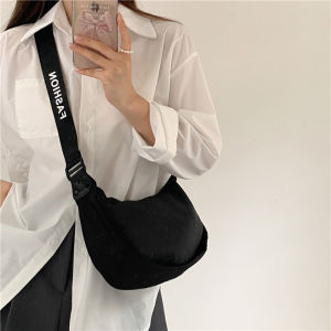 Waterproof Oxford Cloth Dumpling Bag Crossbody Bag Women Casual Sports Style Single Shoulder Bag Trendy Large Capacity Bag